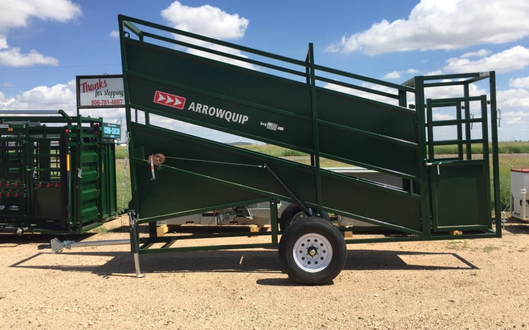 Arrowquip Portable Livestock Loading Chute 5,500